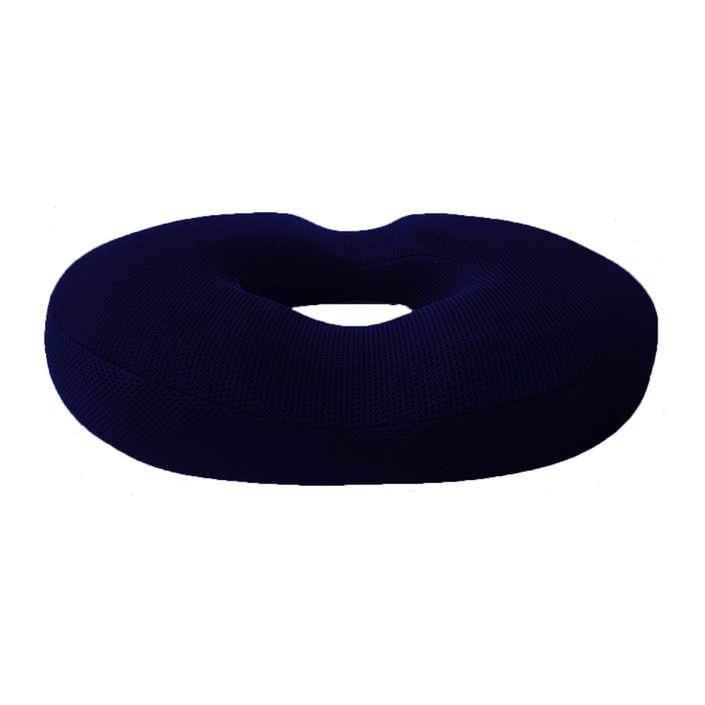 Sky - HR Foam Donut Shaped Seat Cushion - Tailbone and Lumbar Support - Firm - The White Willow