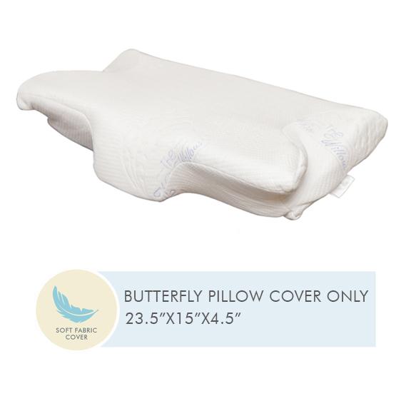 Soft Fabric Specialty Pillow Cover Only - 23.5” X 15” X 4.5” - The White Willow