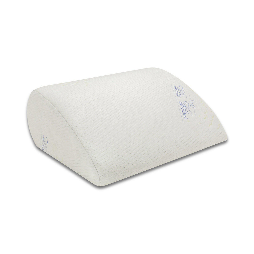 Vesta - Memory Foam Wedge Pillow - Small Size - Round - Medium Firm - The White Willow