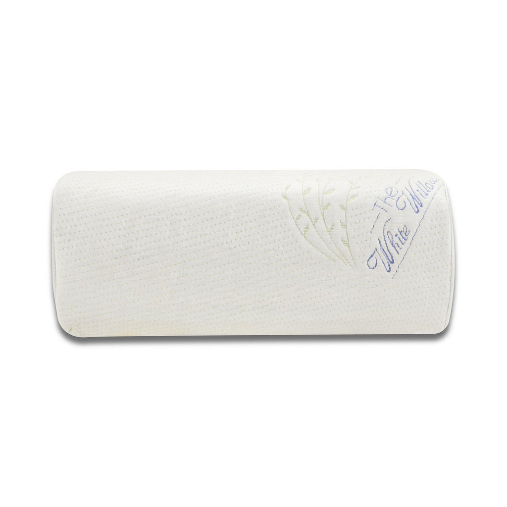 Vesta - Memory Foam Wedge Pillow - Small Size - Round - Medium Firm - The White Willow