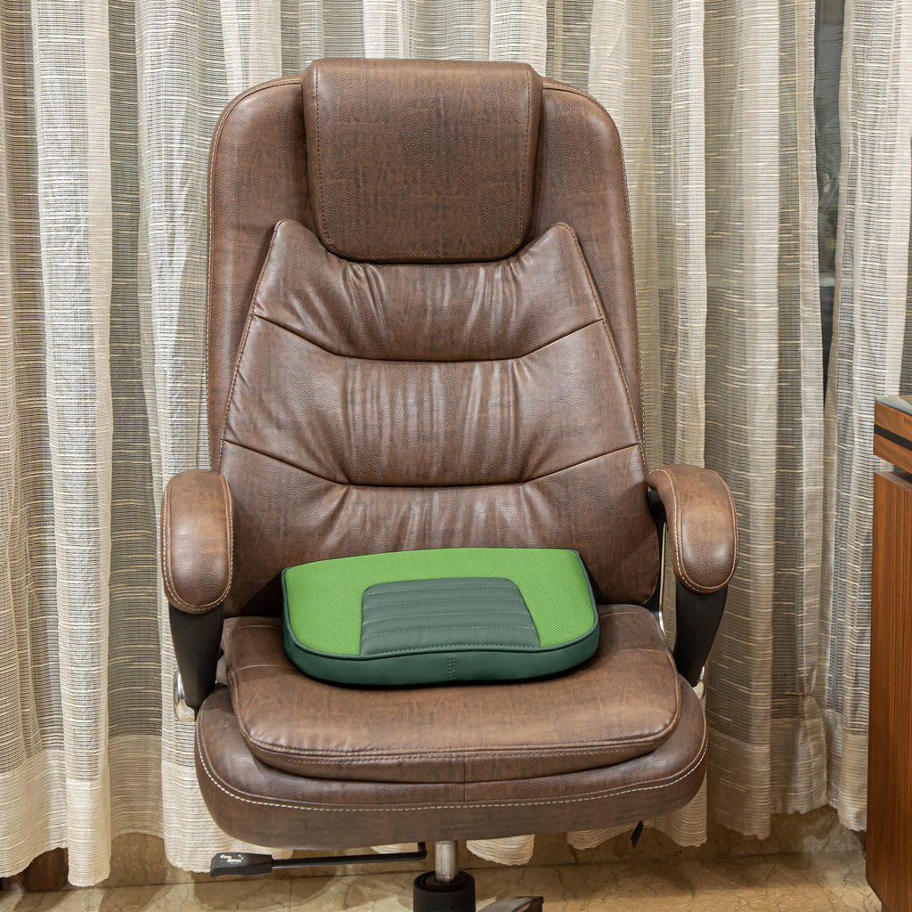 Wisteria - Memory Foam Slim Lumbar Seat Cushion - Medium Firm Lumbar Back Support The White Willow 