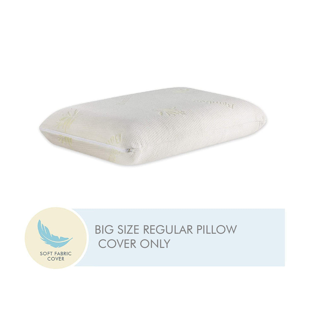 XXL King Size Regular Pillow Cover Only Pillow Cover The White Willow XXL King-5"H-Thick Green 